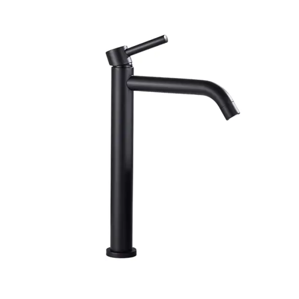 Baterie de chiuvetă 30,5 x 15 cm Baterie de baie pentru apă caldă și rece Baterie elegantă modernă cu control prin manetă pentru gospodărie - Reducere extra