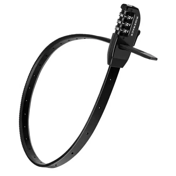 Ofertă online - Cască pentru bicicletă cu curea de strângere cod 3 cifre 56,5 cm lacăt combinat cu cheie mecanică împotriva furtului