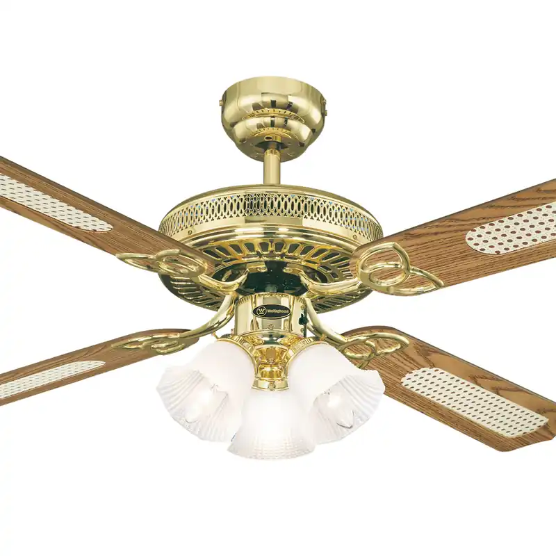 Premium - Ventilator de tavan cu lumină și control lanț Westinghouse Monarch Trio 78171, Ø 132 cm