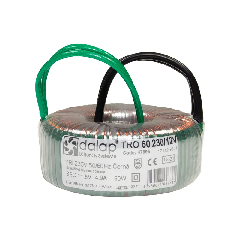 Calitate superioară | Transformator toroidal pentru ventilator la 12V până 60W