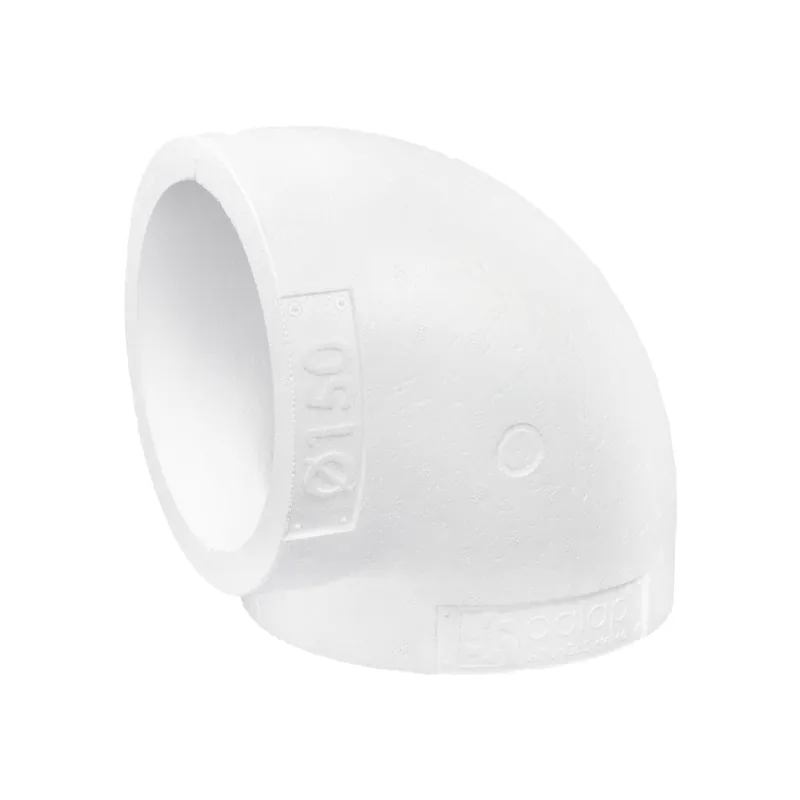 Izolație pentru cot 90° circular plastic de Ø 150 mm - Gata de expediere