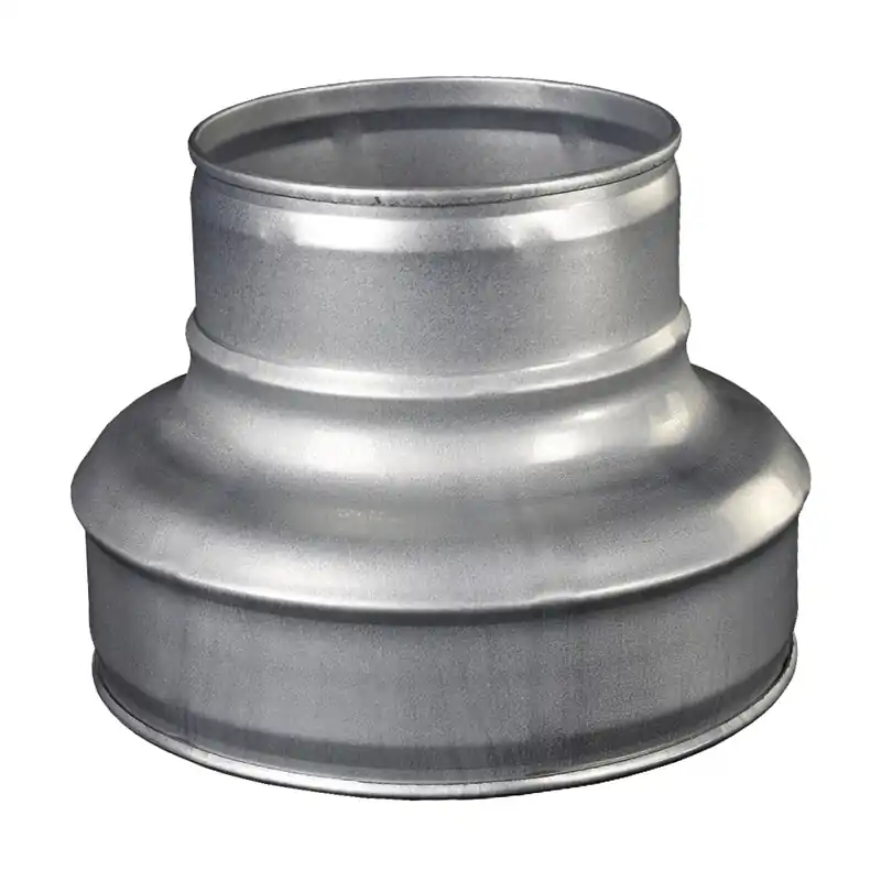 Reducție metalică Ø 150 / Ø 100 mm | Plată securizată