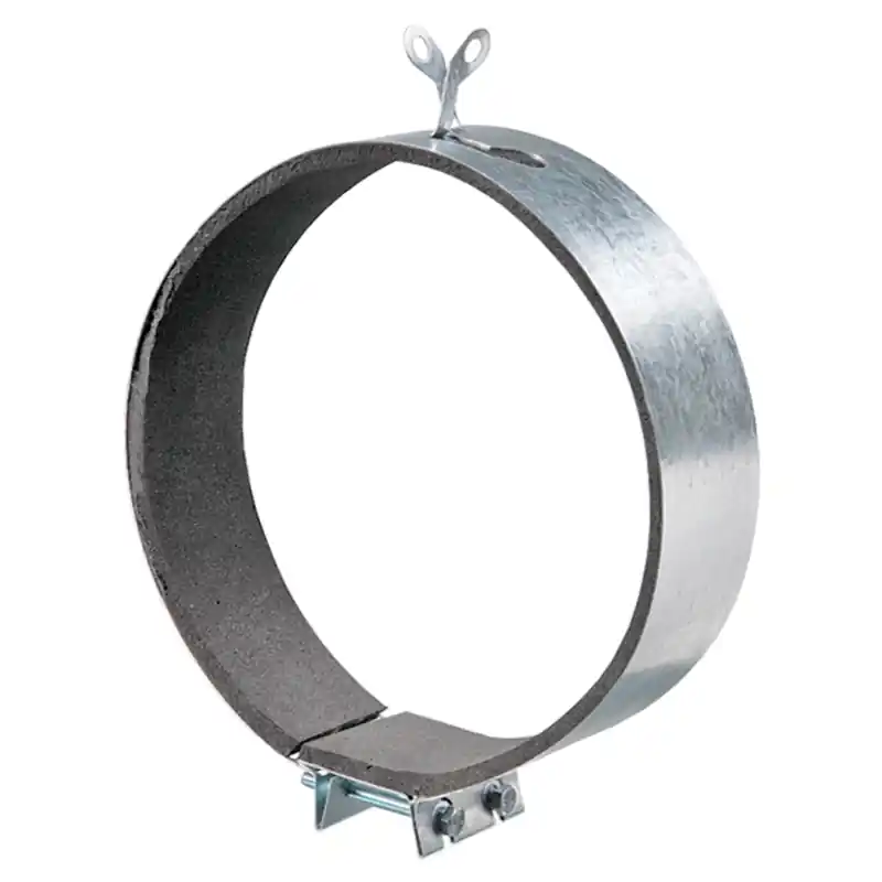 Se vinde rapid - Colier fixare cu protecție cauciuc microporos Ø 160 mm