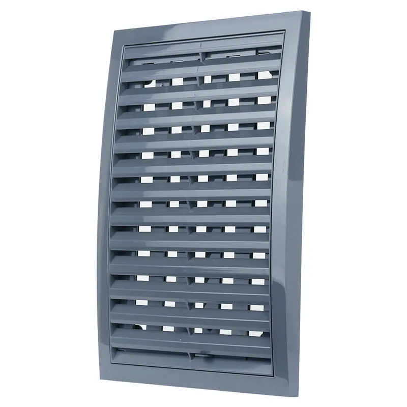 Grilă de ventilație din plastic Dalap GP 200x300 RNP ASA cu control mecanic, gri | Produs popular