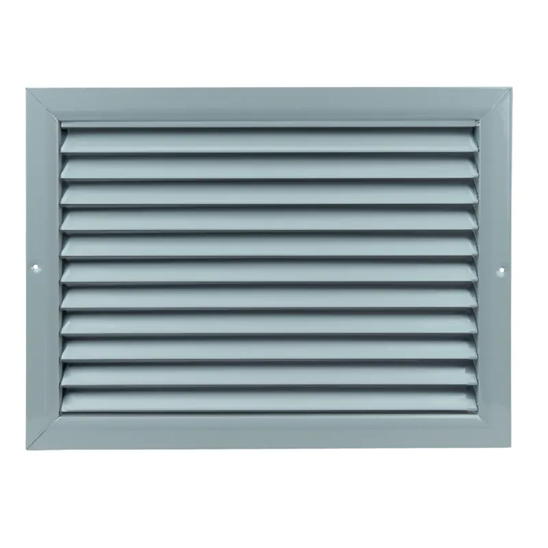 Grilă de ventilație din aluminiu extrudat de înaltă calitate 300x250 mm, gri - Economisește mai mult