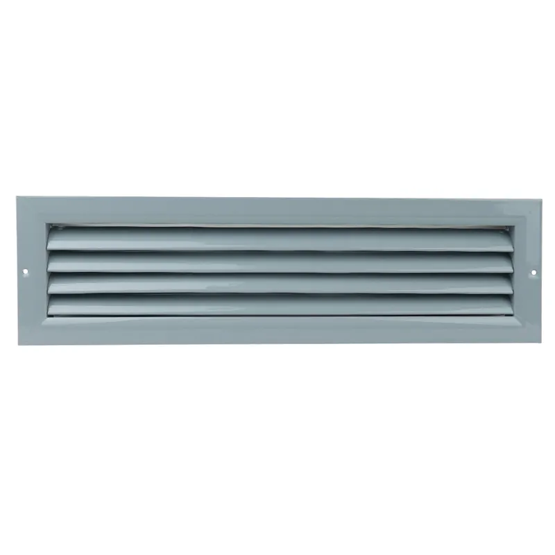 Calitate de top - Grilă de ventilație din aluminiu extrudat de înaltă calitate 450x150 mm, gri