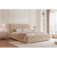 Plasează comanda - Pat 160 x 200 tapitat cu Stofa Kronos Bej Noah