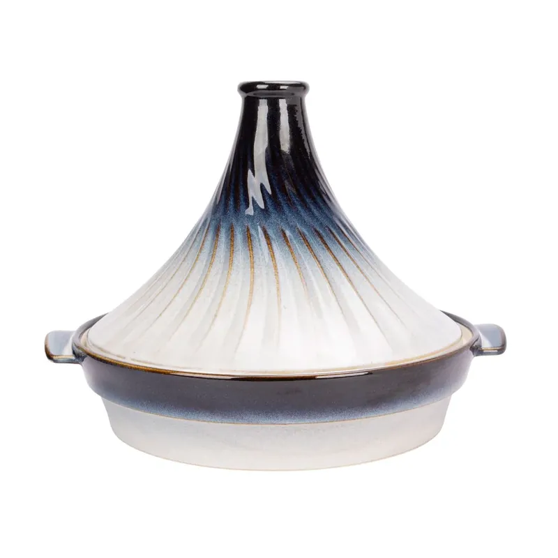 Vas de copt Tajine alb/albastru Ø32 cm Nora Cosy&Trendy | Comandă rapid