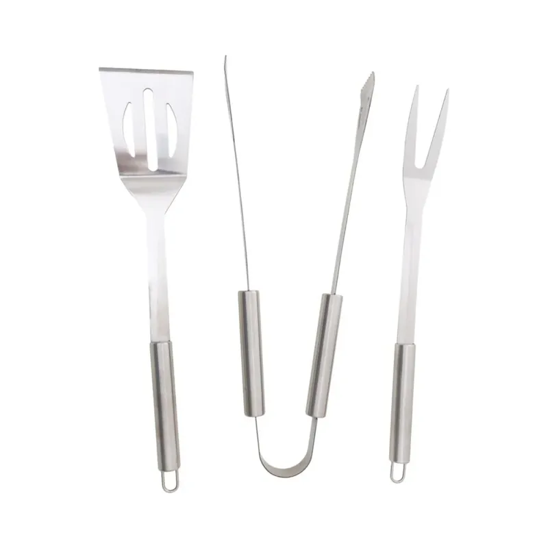 Set de ustensile pentru gratar din inox, 3 piese, Strend Pro - Doar azi