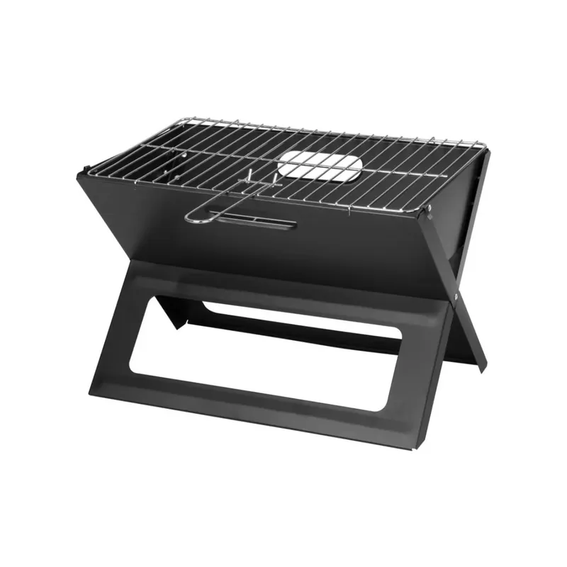 Gratar pe carbuni Strend Pro Practic BBQ, 45x33 cm, otel vopsit, pliabil | Direct din fabrică