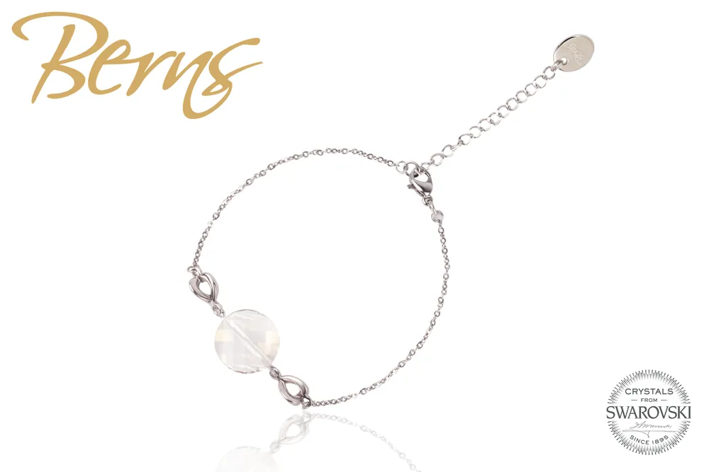 Bratara cristale Swarovski "KORINA" silver | Plasează comanda