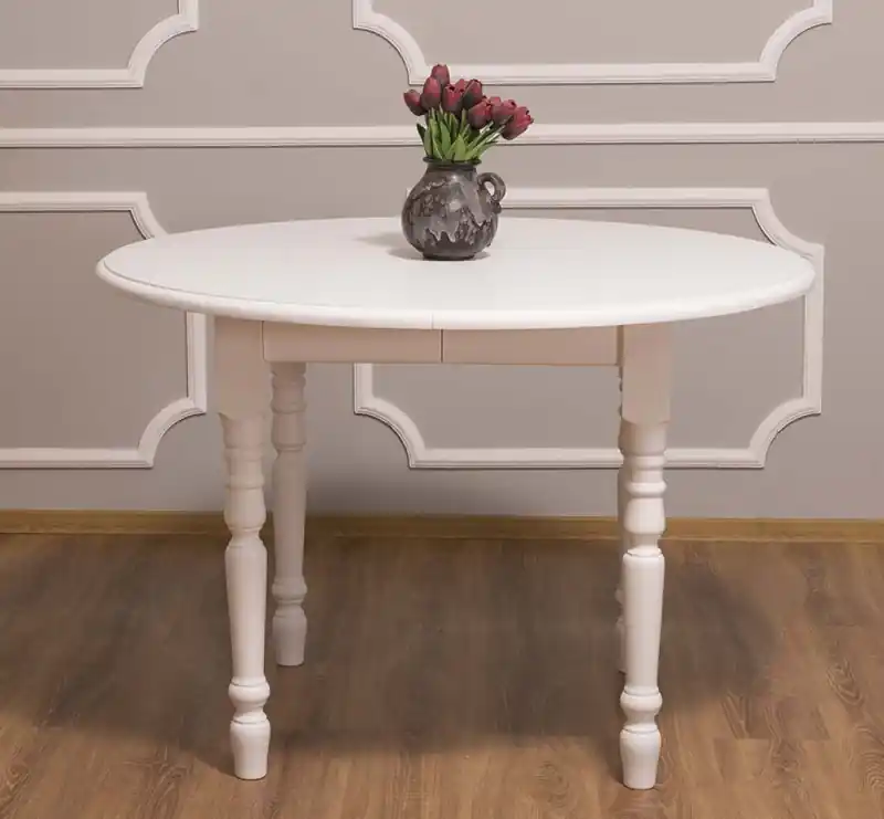 Masa rotunda extensibila, 116/198x116 cm | Reducere suplimentară