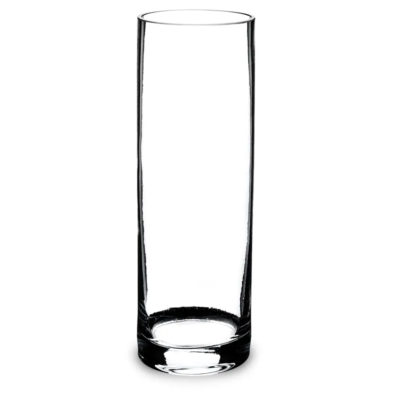 Vaza sticla, transparenta, 30x10x10 cm - Retur gratuit
