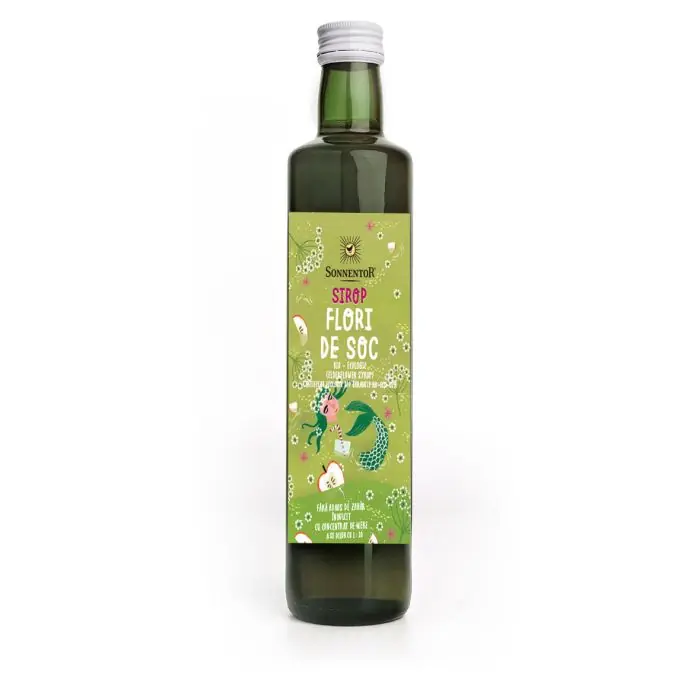 Sirop (Fara Zahar) Soc 0,5L Eco. Sonnentor | Recomandare