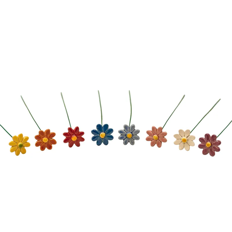 Cumpărături sigure | Floare ceramica Margareta mini