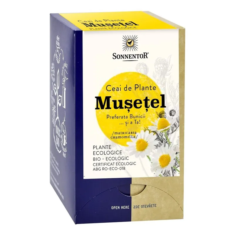 Ceai Plic Plante Musetel 18Plic Ai Eco. Sonnentor | Recomandare