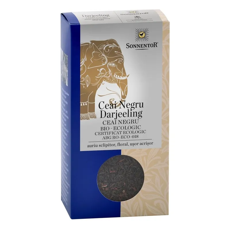 Noutate în ofertă | Ceai Negru Darjeeling 100G Eco. Sonnentor