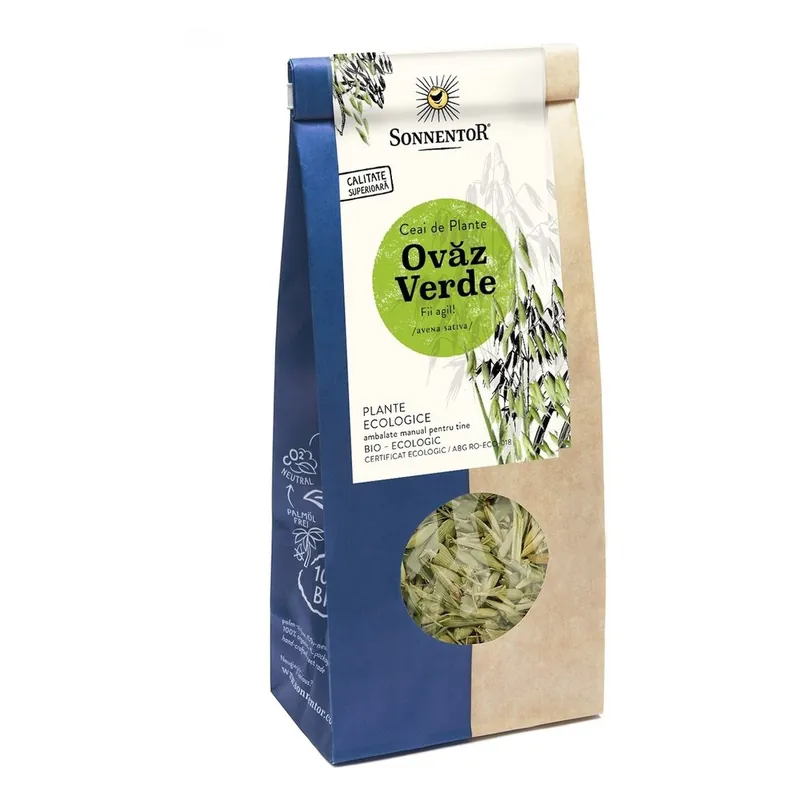 Stoc pe terminate - Ceai Plante Ovaz Verde 50G Eco. Sonnentor