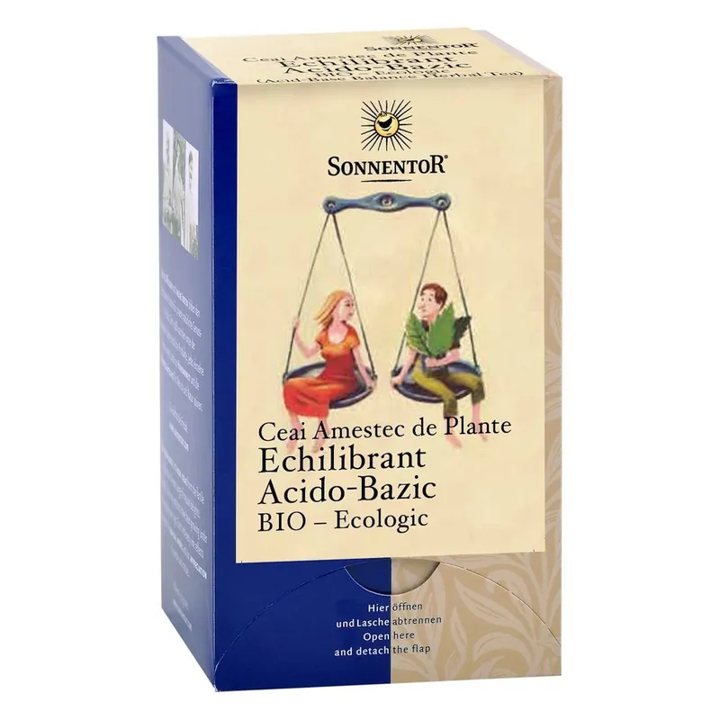 Noutate în catalog | Ceai Plic Am. Echilibrant Acido-Bazic 18Plic Ai Eco. Sonnentor