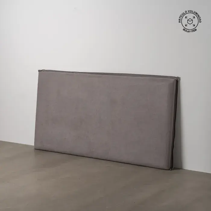 Tablie de pat taupe din material textil 190 X 8 X 100 CM | Cantități limitate