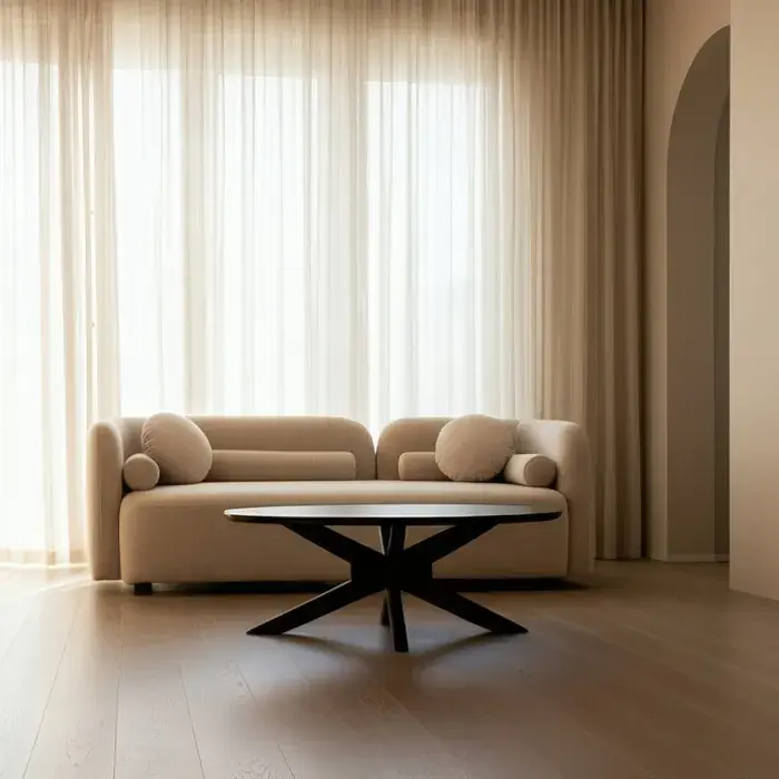 Disponibil acum - Sofa 3 locuri bej 223 X 88 X 72 CM