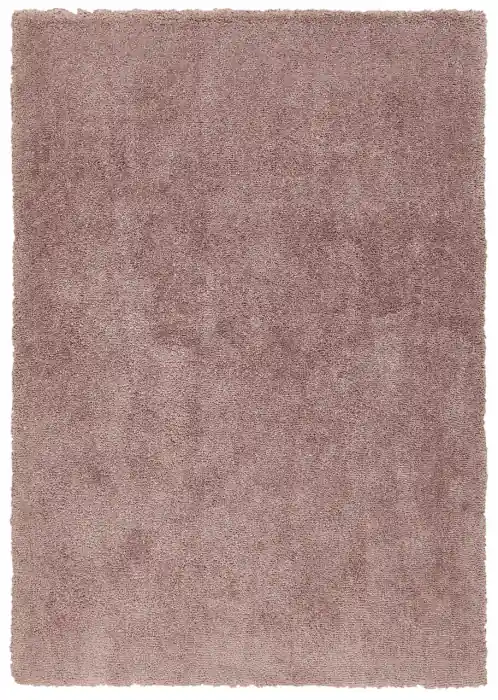 Recomandare | Covor pufos taupe in stil modern 120x60 cm Desio