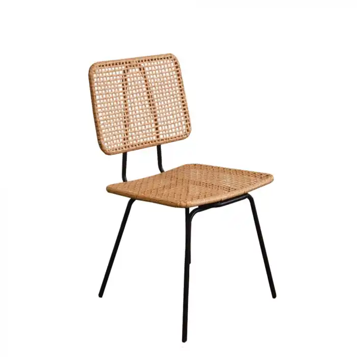 Scaun din ratan Catridge 49x51x83.5 cm - Retur simplu