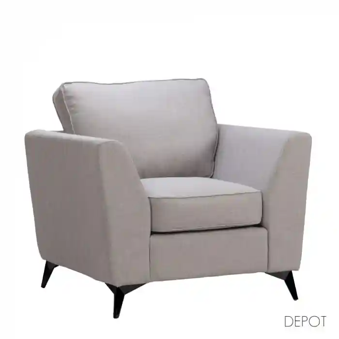 Produs recomandat - Fotoliu gri Boel 96x86x92 cm