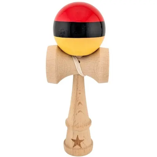 Kendama X, Original Super Sticky, din lemn, 18 cm, diverse modele | Noutate în catalog