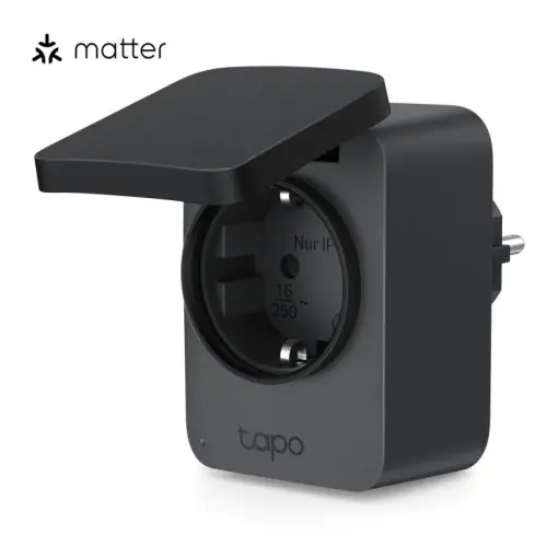 Ofertă promoțională - Smart WiFi Outdoor Plug Tapo P410M, IEEE 802.11b/g/n, Bluetooth (for setup only), 2.4 GHz Wi-Fi, IP54, 200-250 V~, 50/60 Hz