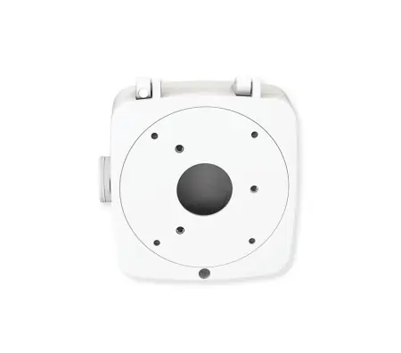 Milesight Junction Box A63, protejeaza componentele electrice, compatibilitate (AI Weather-proof) Mini Bullet,(AI) Motorized Bullet, dimensiuni 134*126*40mm, greutate 620g | Produs de top