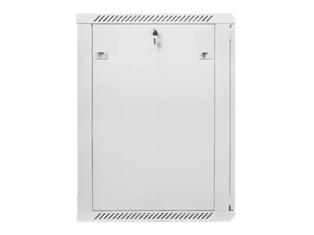 Dulap rack 19" perete 18U / 600x600 (flat pack) gri V2 - Calitate superioară