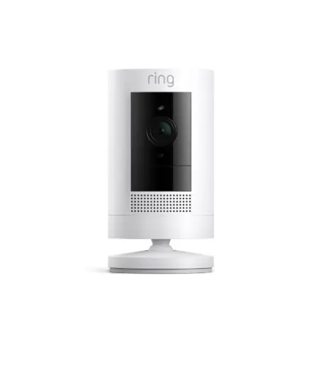 Ring Stick Up Cam, Indoor/Outdoor Wire Free 1080p Security - Comandă simplu
