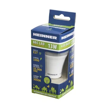 BEC LED HEINNER 13W HLB-13WE273K | Ultima lansare