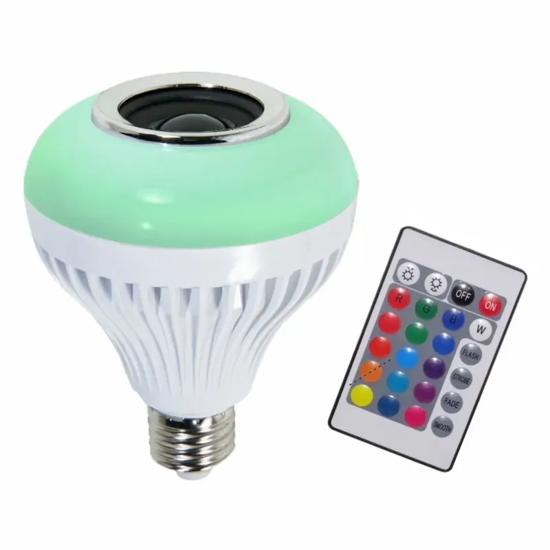 Bec led RGB cu difuzor si telecomanda 12W - Nu rata