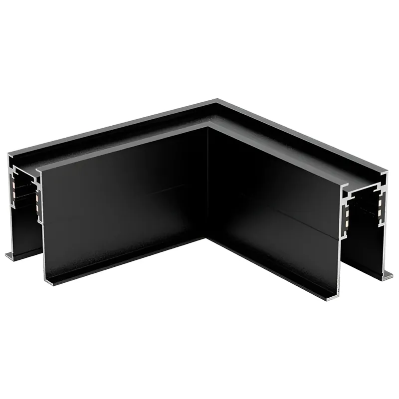 Colț Interior Orizontal pentru Șină Magnetică Sub Tencuială BY41-004x1 48V DC, Magnus RC01 | Plasează comanda