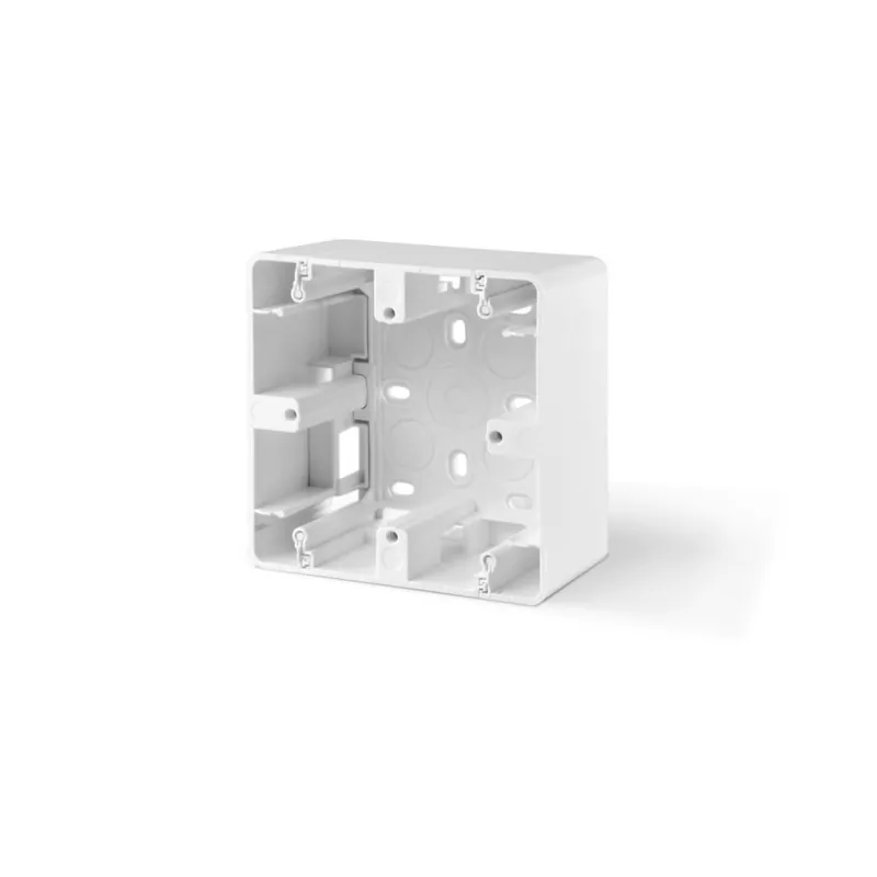 Nu rata | Doza aparenta simpla VIDEX BINERA VF-BNMB1-W alba IP20 pentru un modul electric