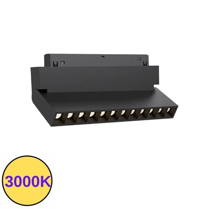 Acum disponibil | Proiector sina magnetica MG20 Magnus 12W reglabil 3000K negru