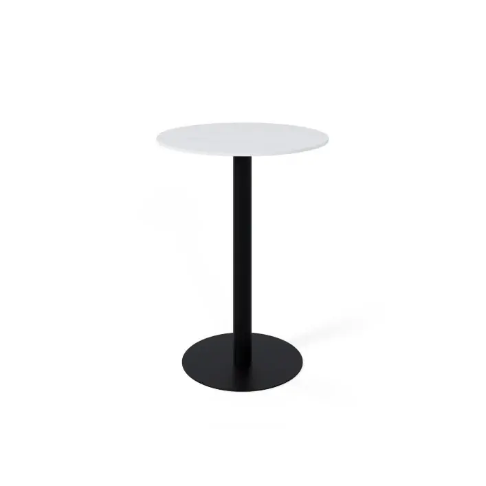 Stoc aproape epuizat - Masa de bar LAYRA BLACK LEG Ø70 CM