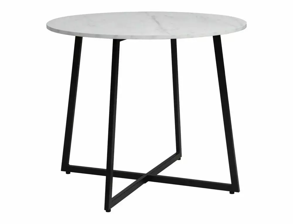 Comandă azi | Masa MOLIN WHITE Ø90 CM