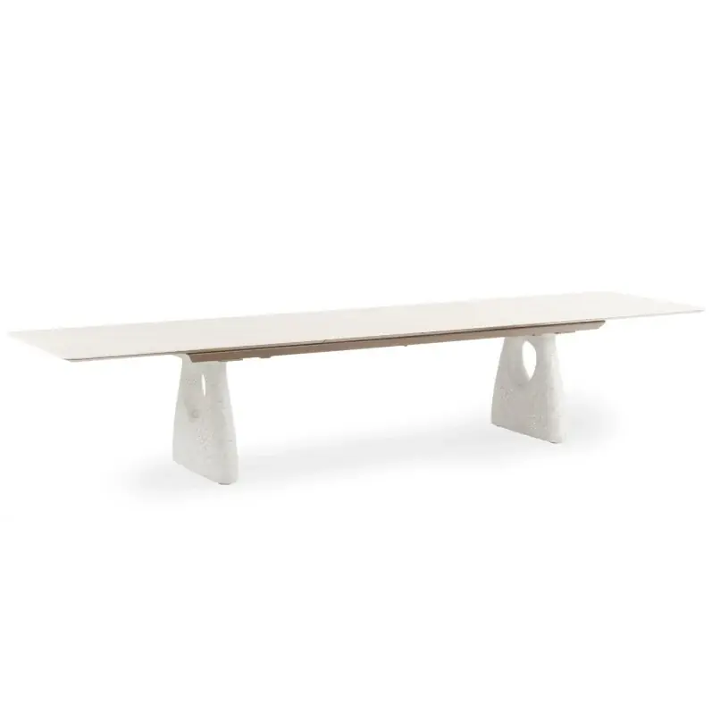 Favoritul clienților - Masa extensibila GOFFEN BEIGE 280(400) x 100 CM