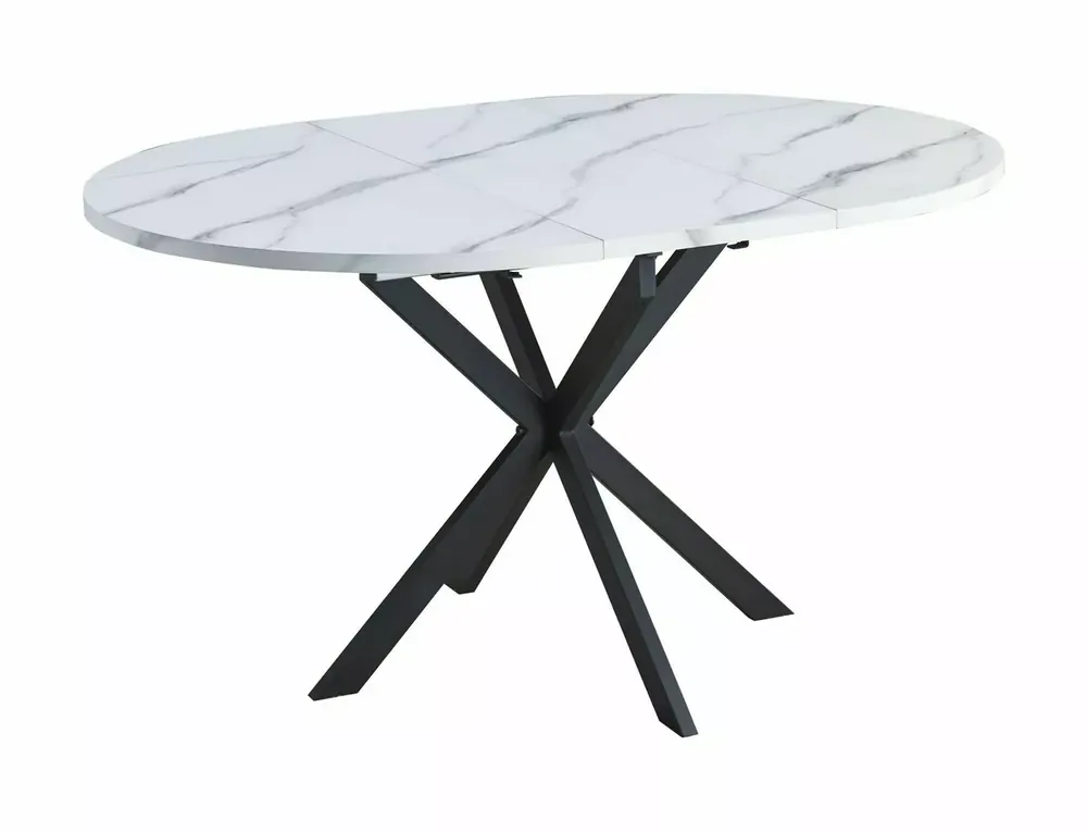 Preț special online | Masa extensibila GALANTY WHITE 100(135) x 100 CM