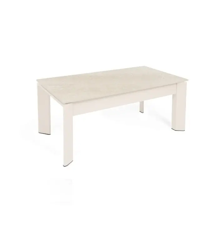 Produs premium | Masuta de cafea TARIFA BEIGE 110 x 60 x 42/69 CM
