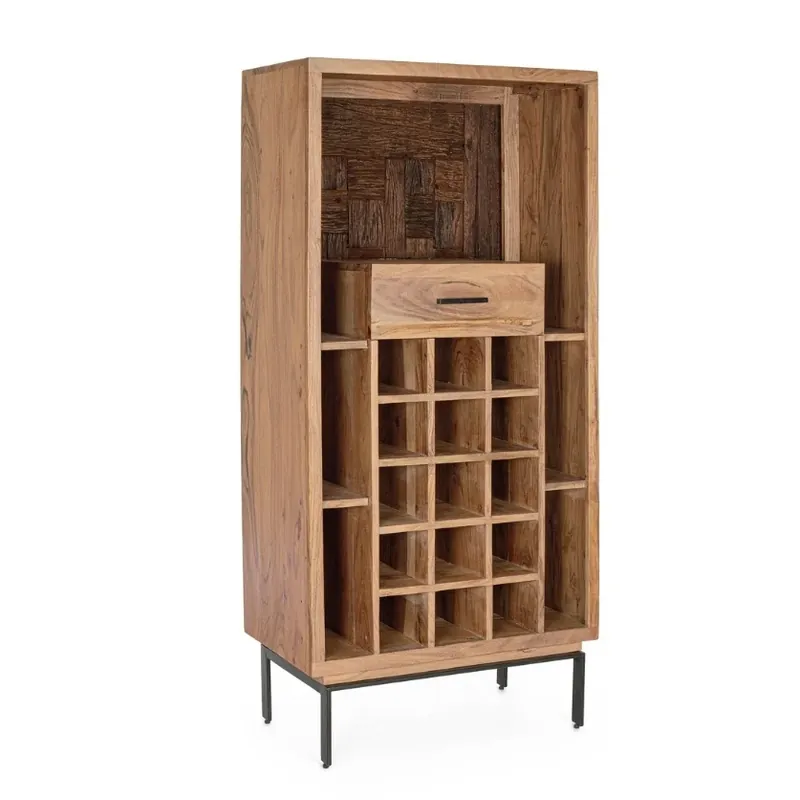 Preț special online - Cabinet de vinuri MANGAL 72 x 40 x 150 CM