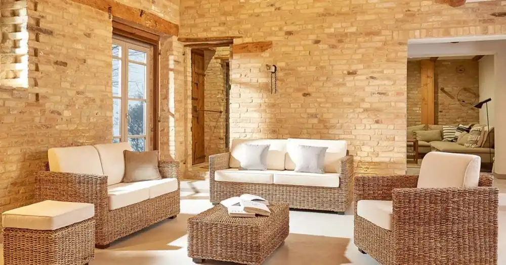 Reducere extra | Abaca Garden Lounge Complet cu Perne - Raziel